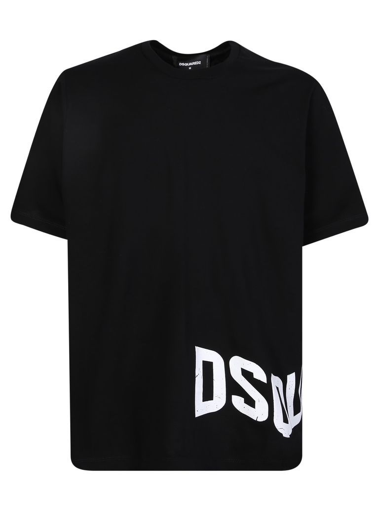 Side Logo Black T-Shirt
