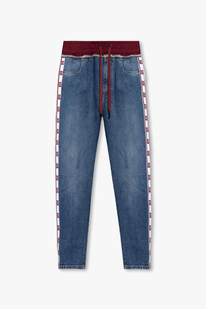 Side-Stripe Jeans