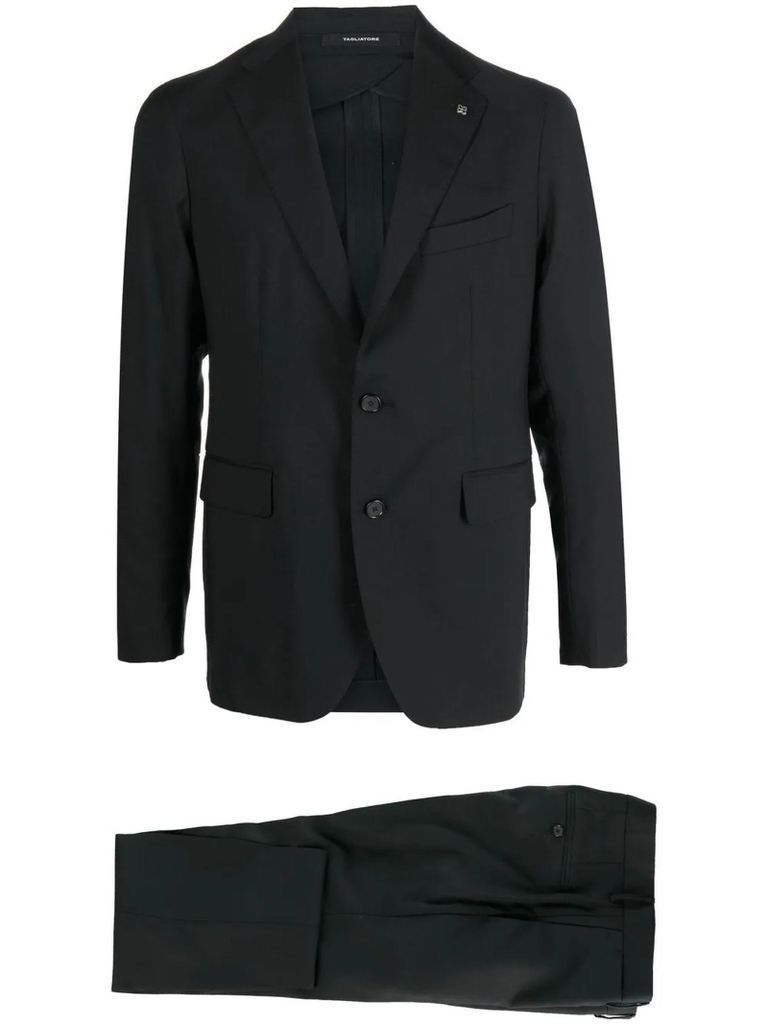 Single-Breasted Virgin-Wool Two-Piece Suit