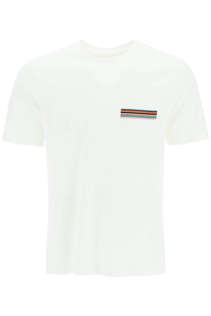 Signature Stripe Pocket T-Shirt