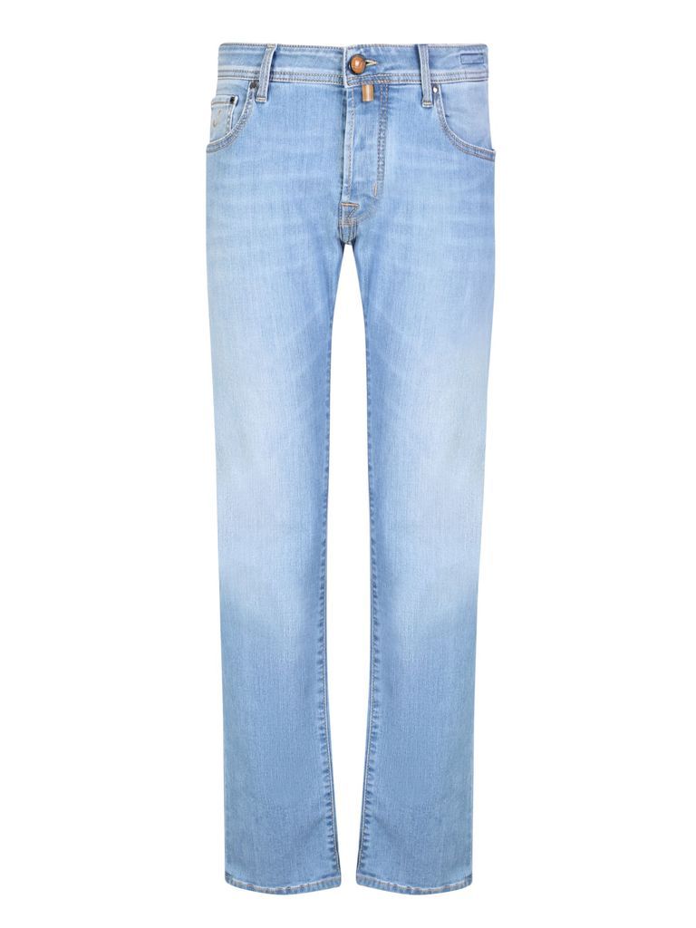 Slim Cut Light Blue Jeans