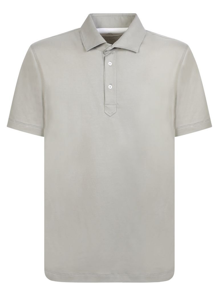 Slim-Fit Cotton Polo Shirt In Green