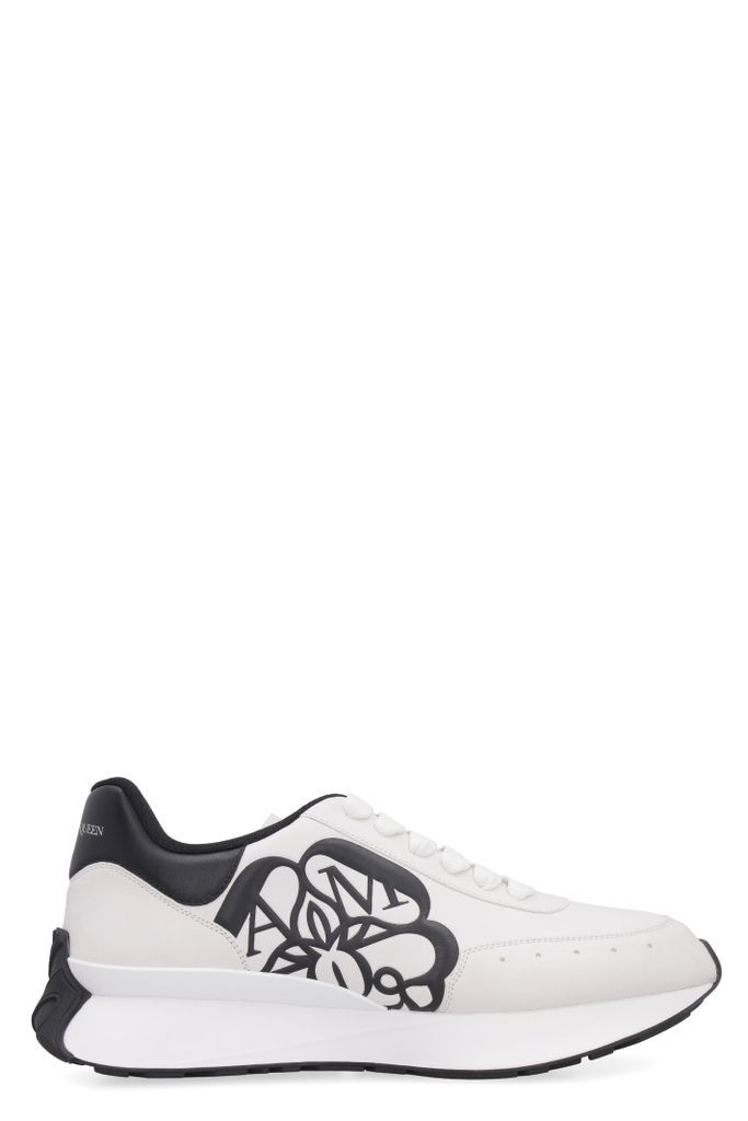 Sprint Runner Leather Low-Top Sneakers
