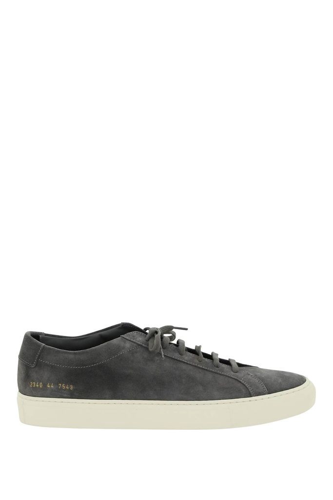 Suede Leather Achilles Low Sneakers