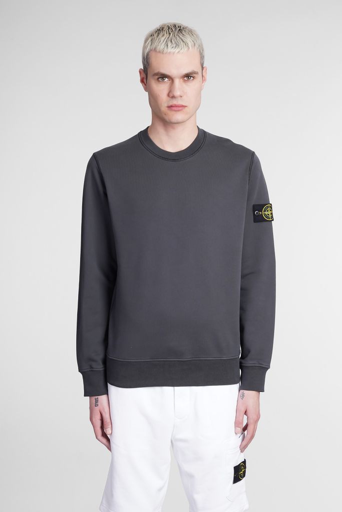Sweatshirt In Grey Cotton