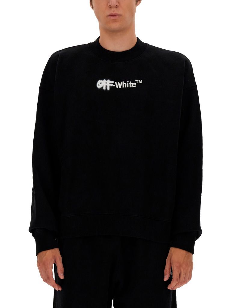 Sweatshirt With Logo Print