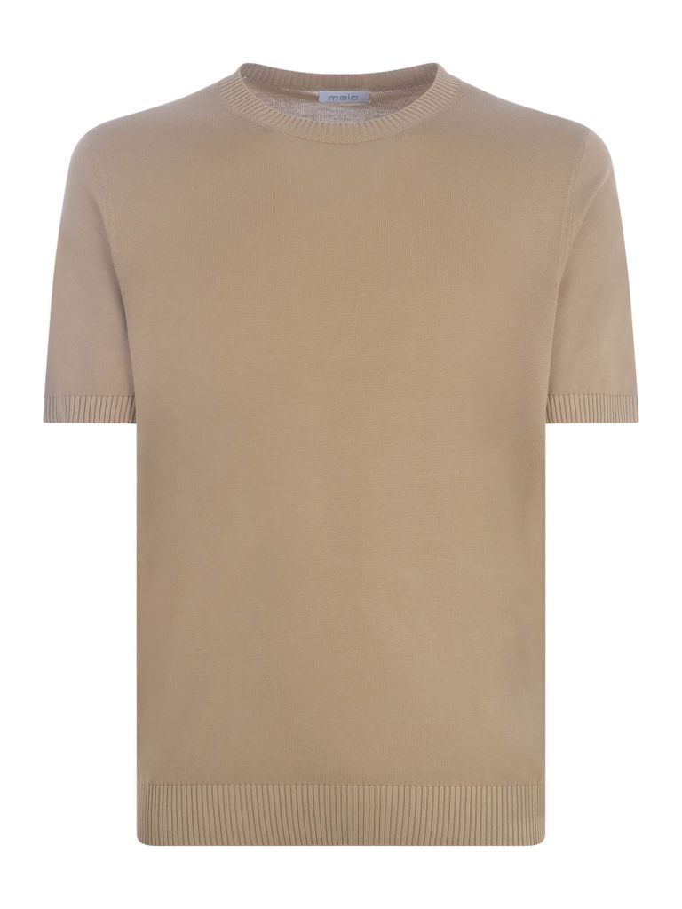 T-Shirt Malo In Cotton Thread