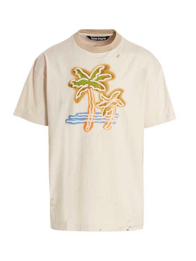 T-Shirt Palm Neon