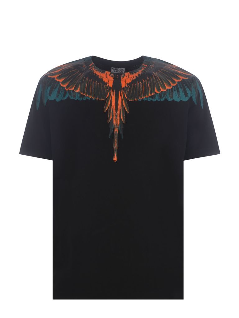 T-Shirt Marcelo Burlon Icon Wings In Cotton