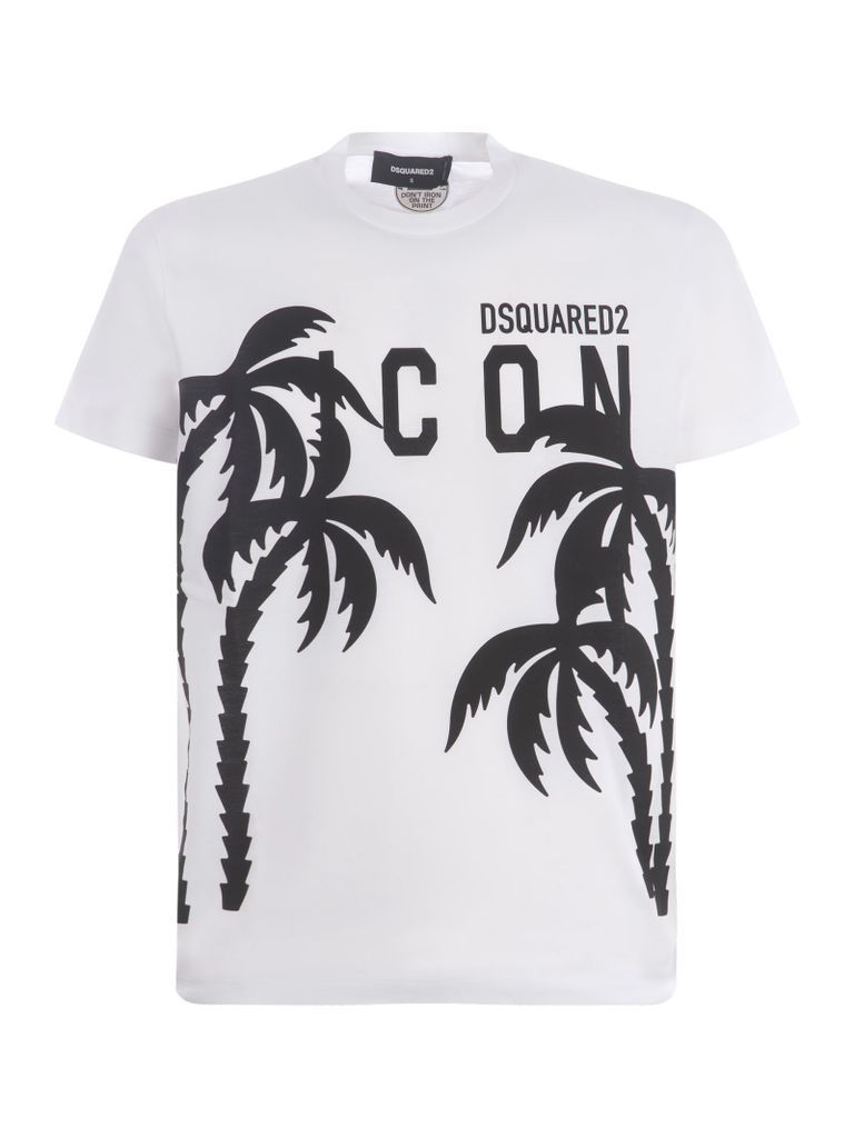 T-Shirt Dsquared2 Icon In Cotton