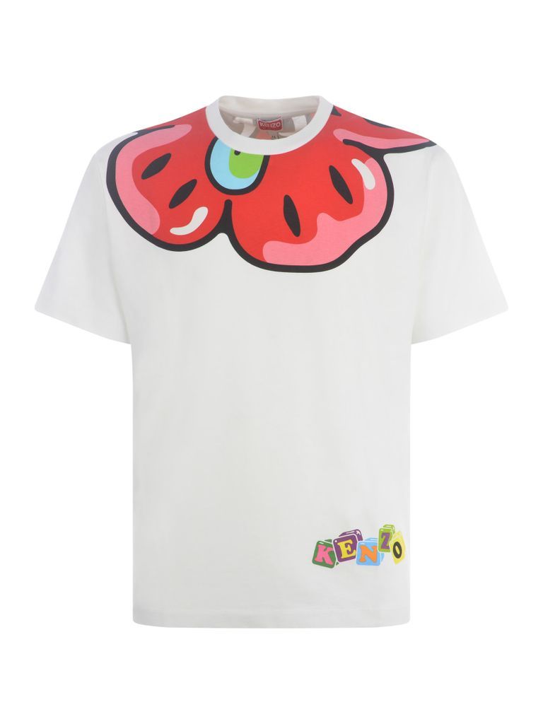 T-Shirt Kenzo In Cotton Available Store Pompei