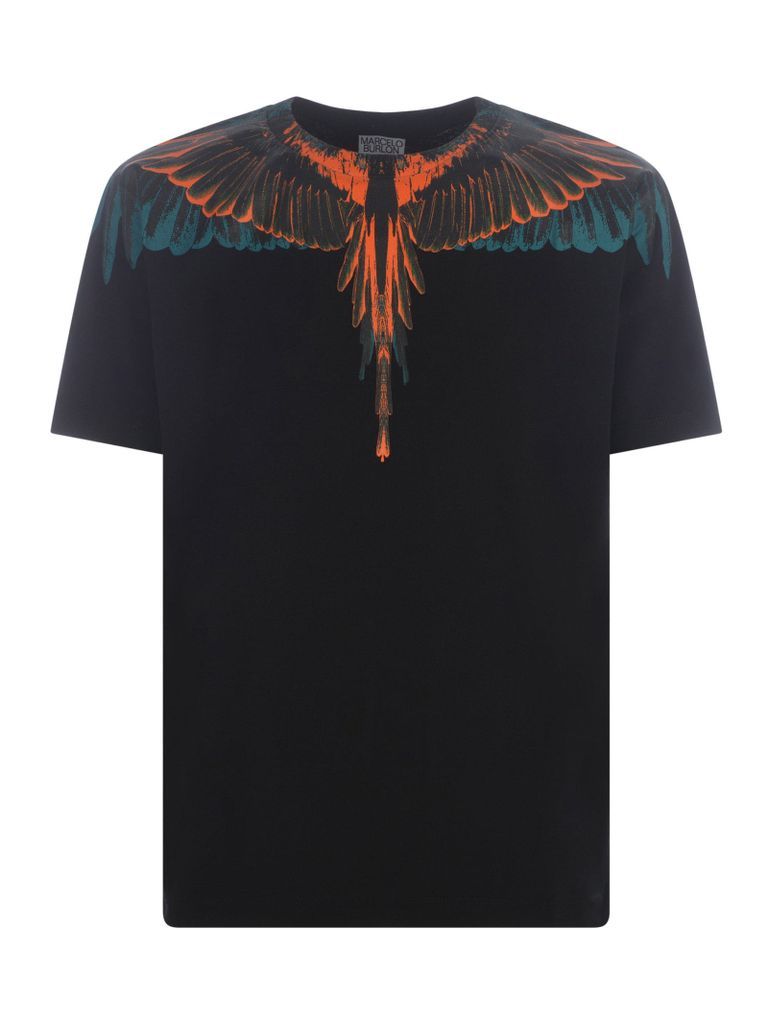 T-Shirt Marcelo Burlon Icon Wings In Cotton