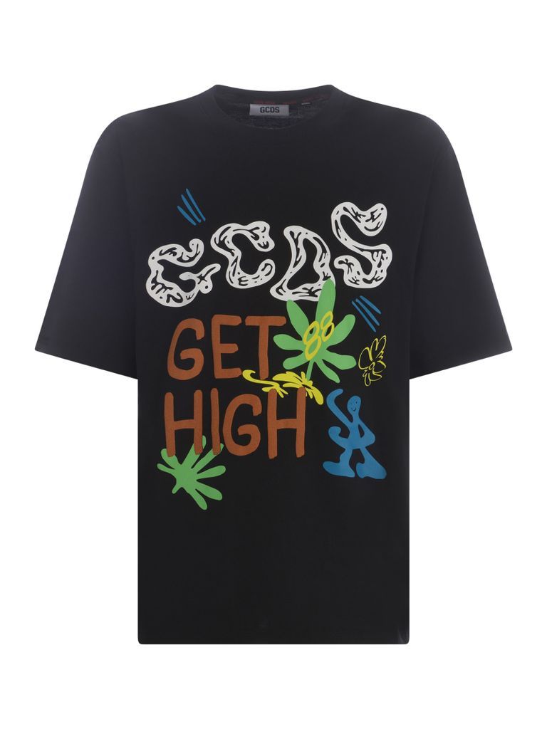 T-Shirt Gcds Get High In Cotton