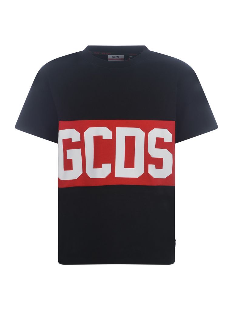 T-Shirt Gcds Logo Band In Cotton