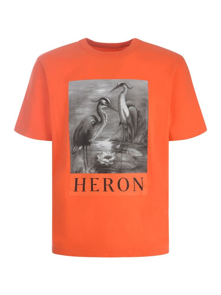 T-Shirt Heron Preston In Cotton
