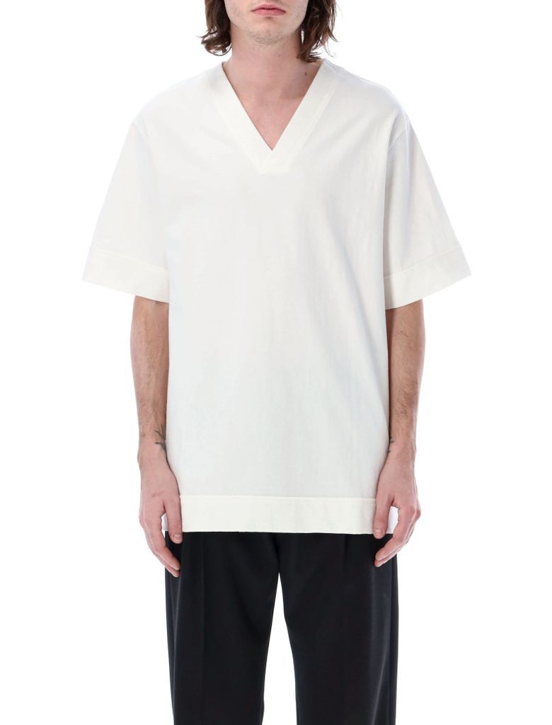 Textured Cotton Jersey T-Shirt