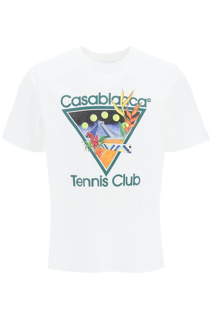 Tennis Club Print T-Shirt