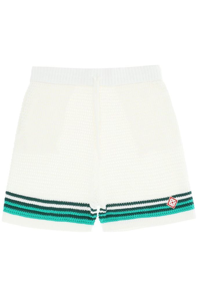 Tennis Crochet Cotton Shorts