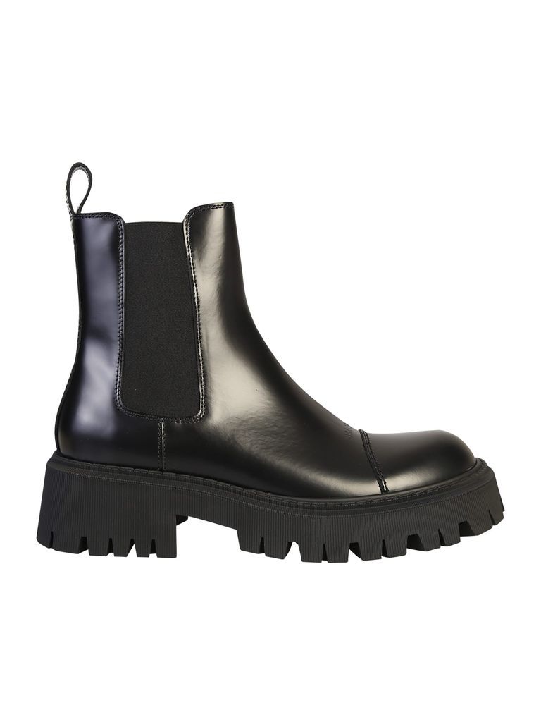Tractor Chelsea Black Ankle Boots