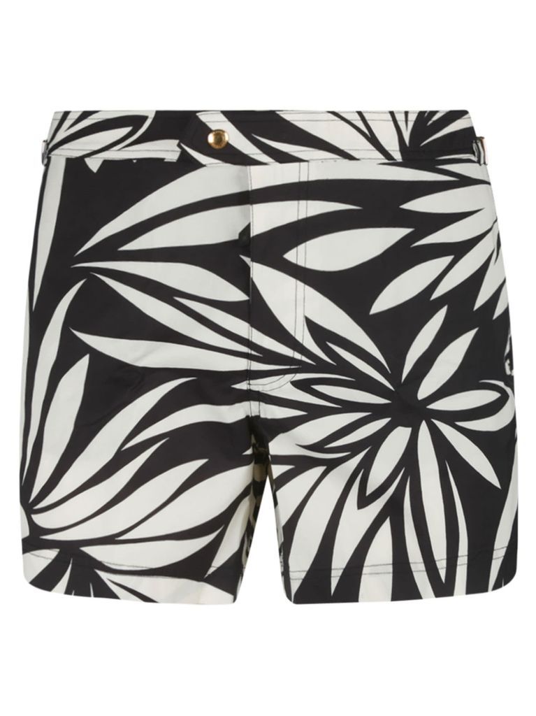 Tropical Print Shorts
