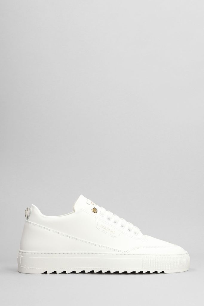 Torino Sneakers In White Leather