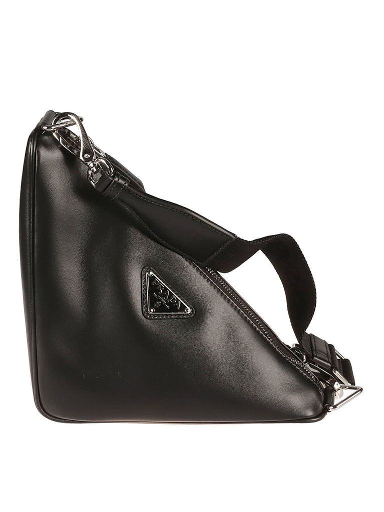 Triangle Logo Detail Shoulder Bag