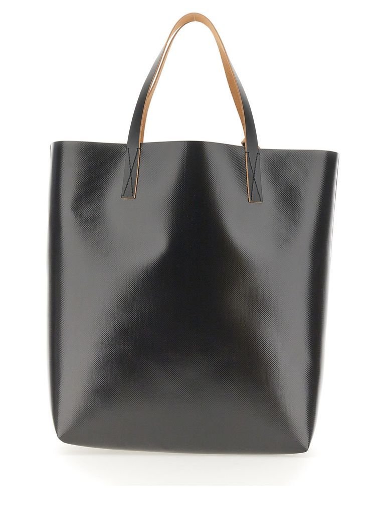 Tribeca Shopping Bag With Dark Side Of The Moon Print