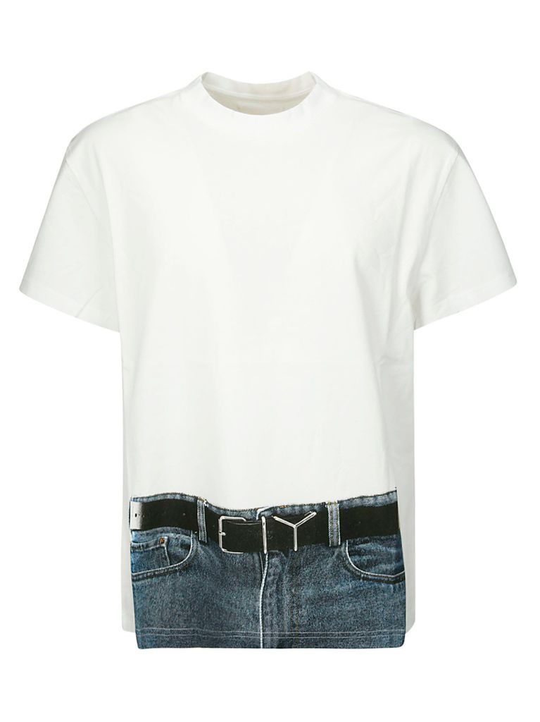 Trompe Loeil Y Belt T-Shirt