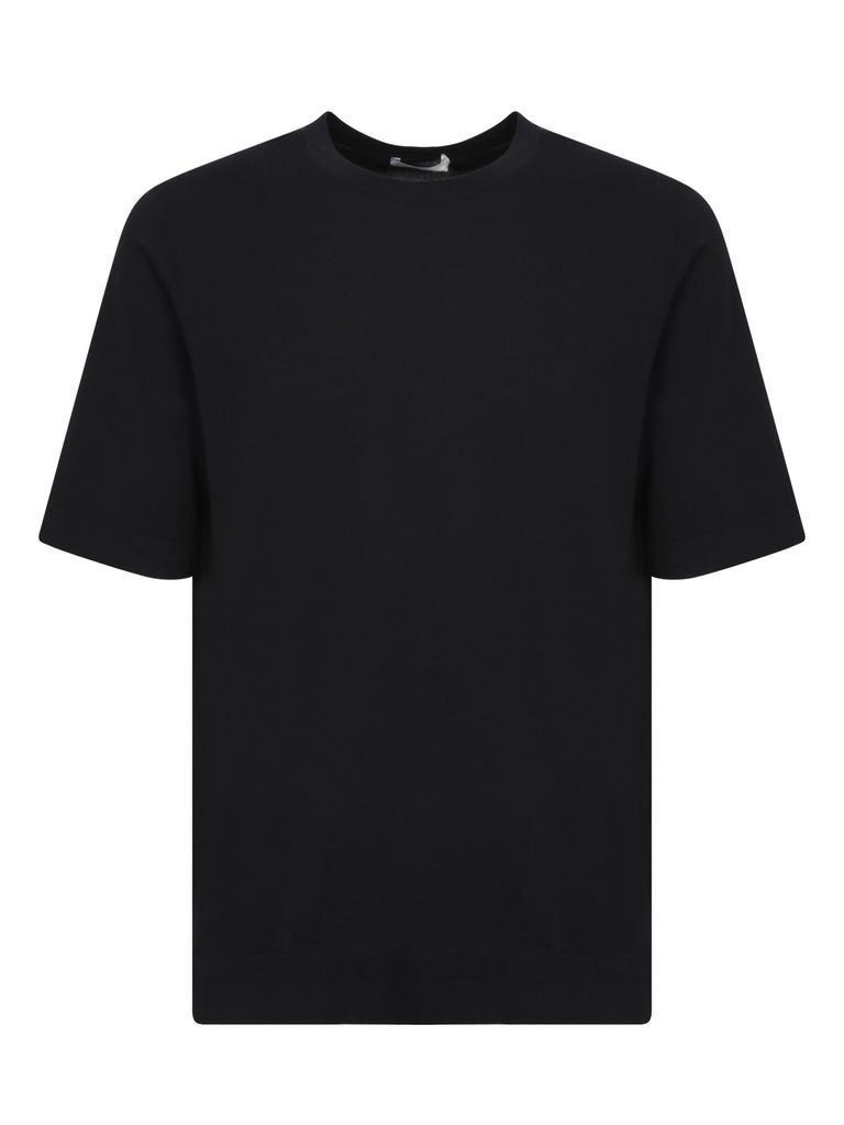 Ultralight Cotton Black T-Shirt