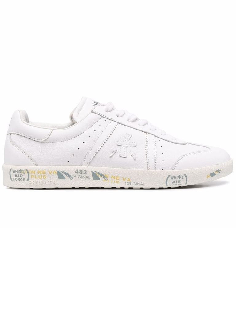 White Leather Bonnie Sneakers