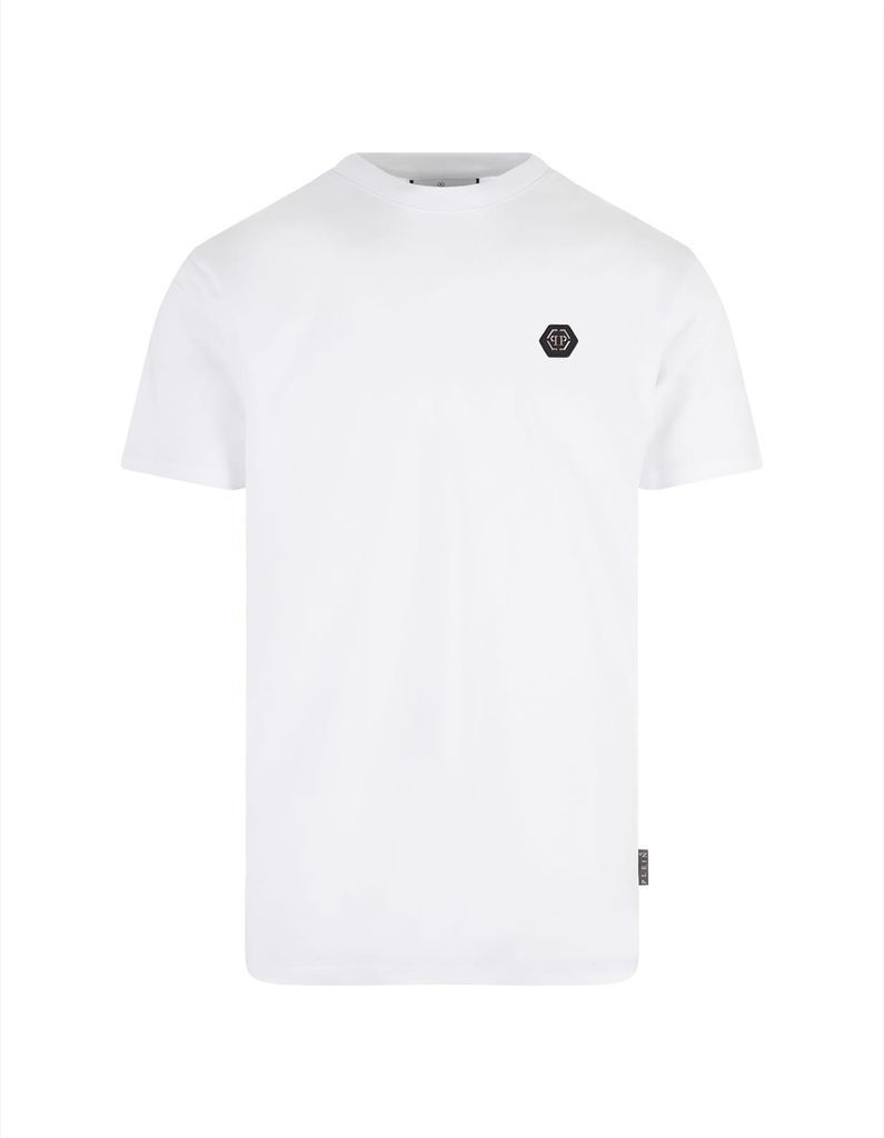 White Back Gothic Plein T-Shirt