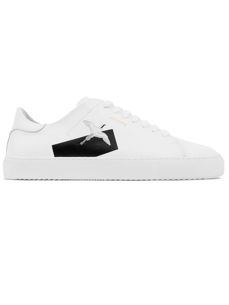 White Leather Clean 90 Sneakers