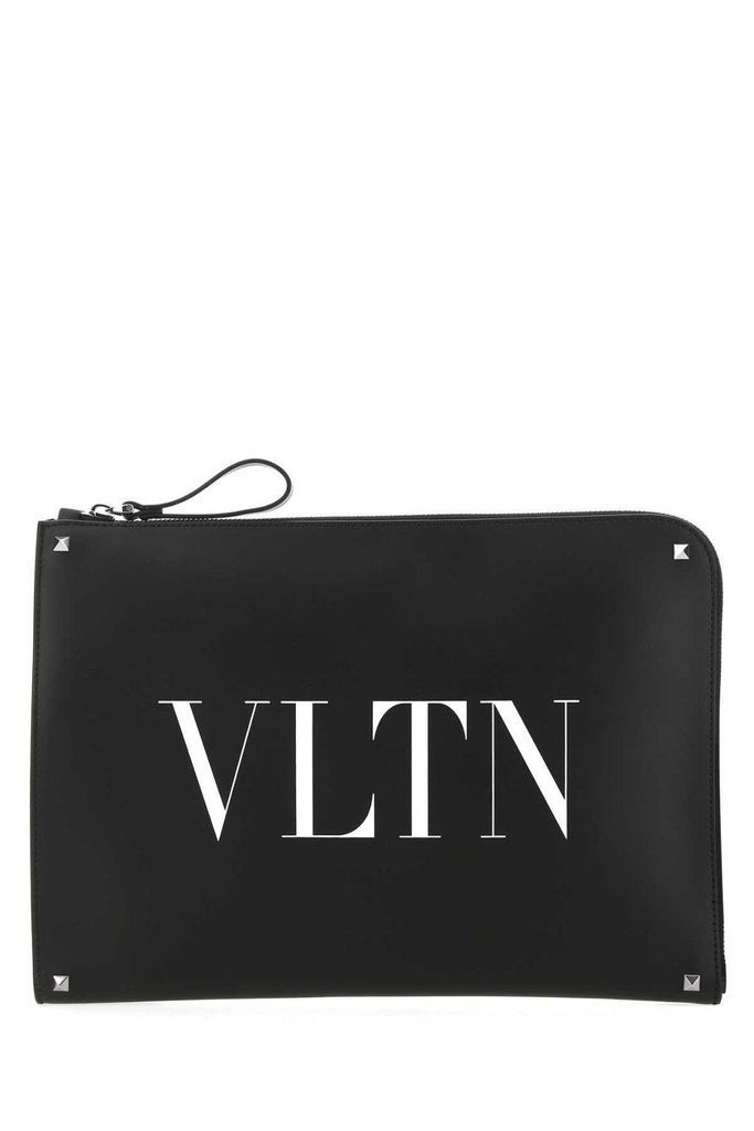 Vltn Printed Zip-Up Pouch