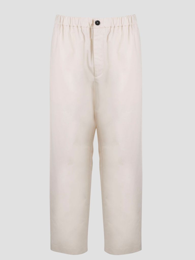 Water -Repellent Cotton Trousers