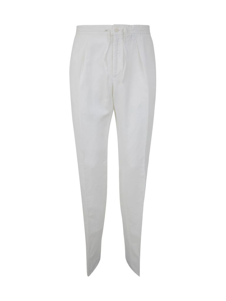 Venezia 1951 Slim Fit Trousers With Coulisse And Pences