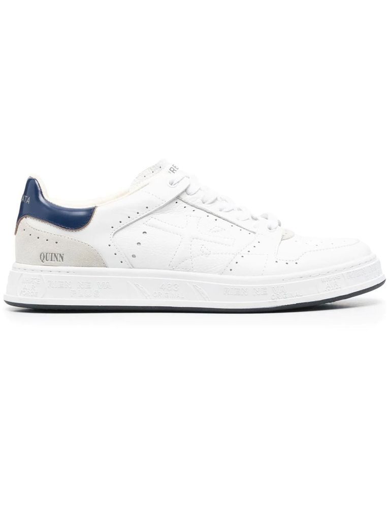 White Leather Quinn Sneakers