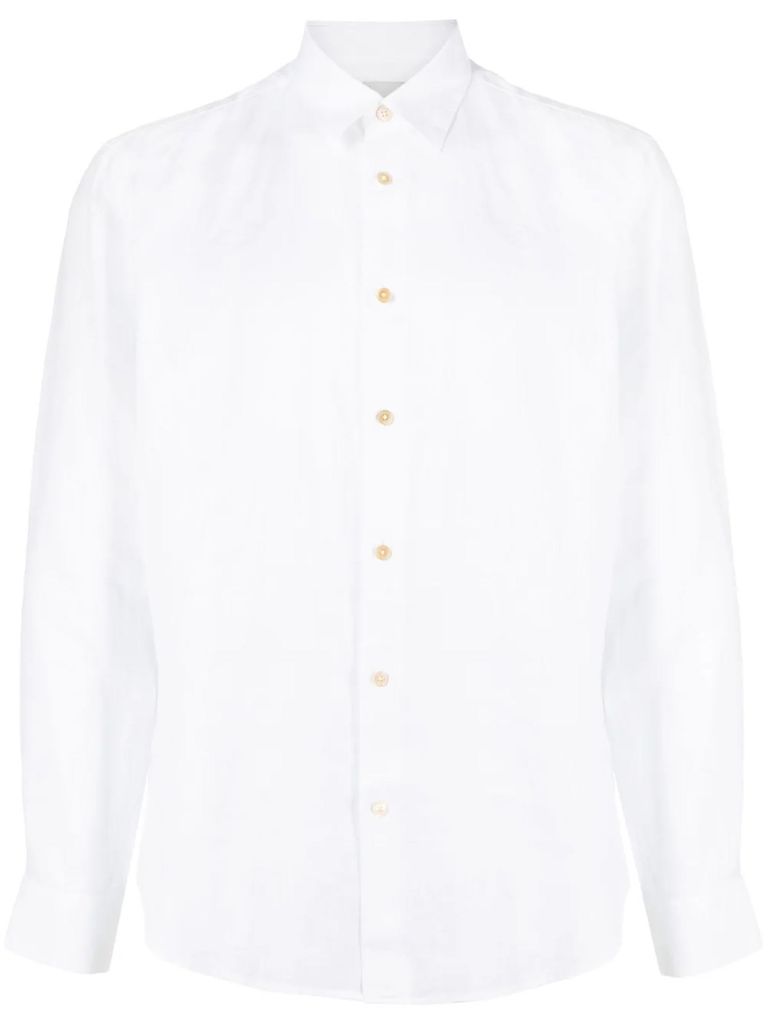 White Linen Shirt