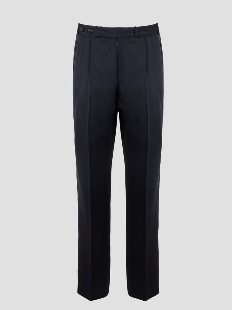 Wool Gabardine Trousers