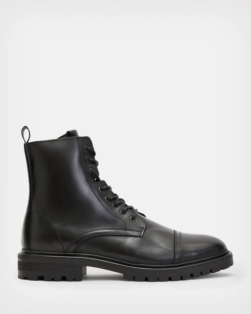 AllSaints Piero Leather Boots