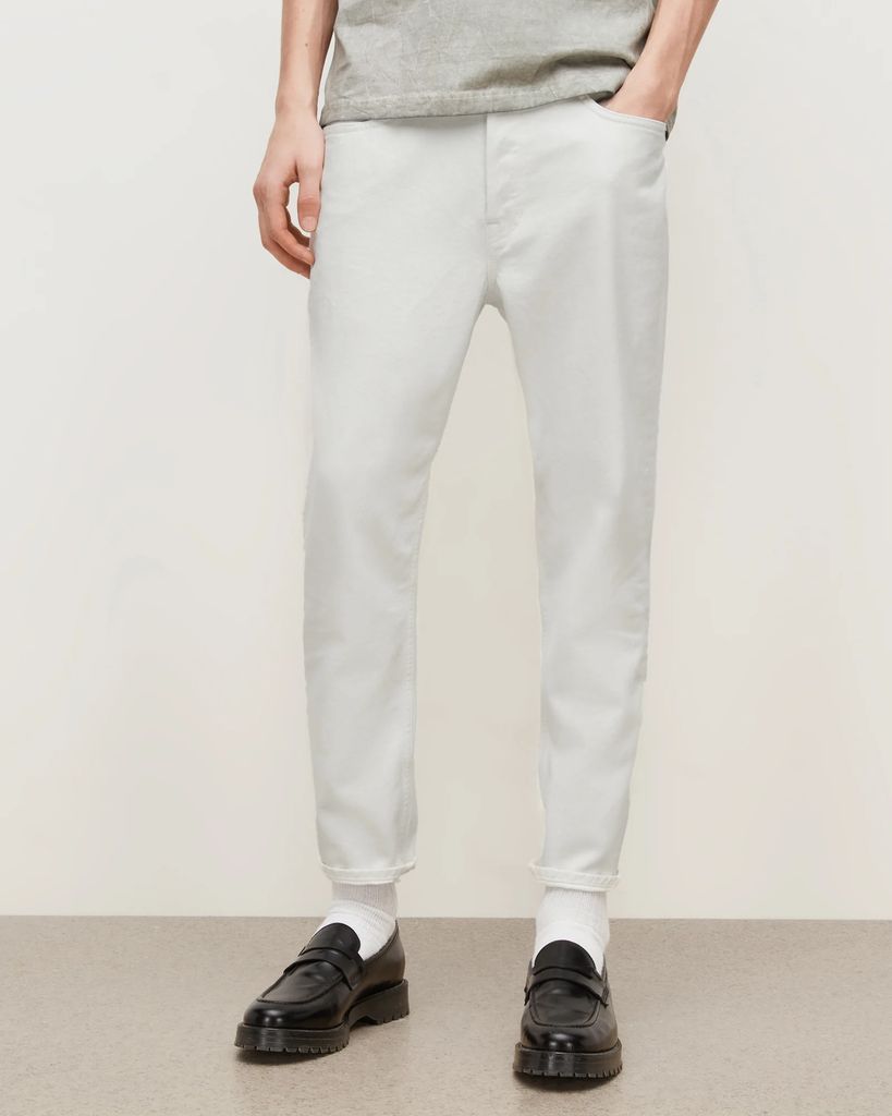 AllSaints Jack Cropped Tapered Jeans