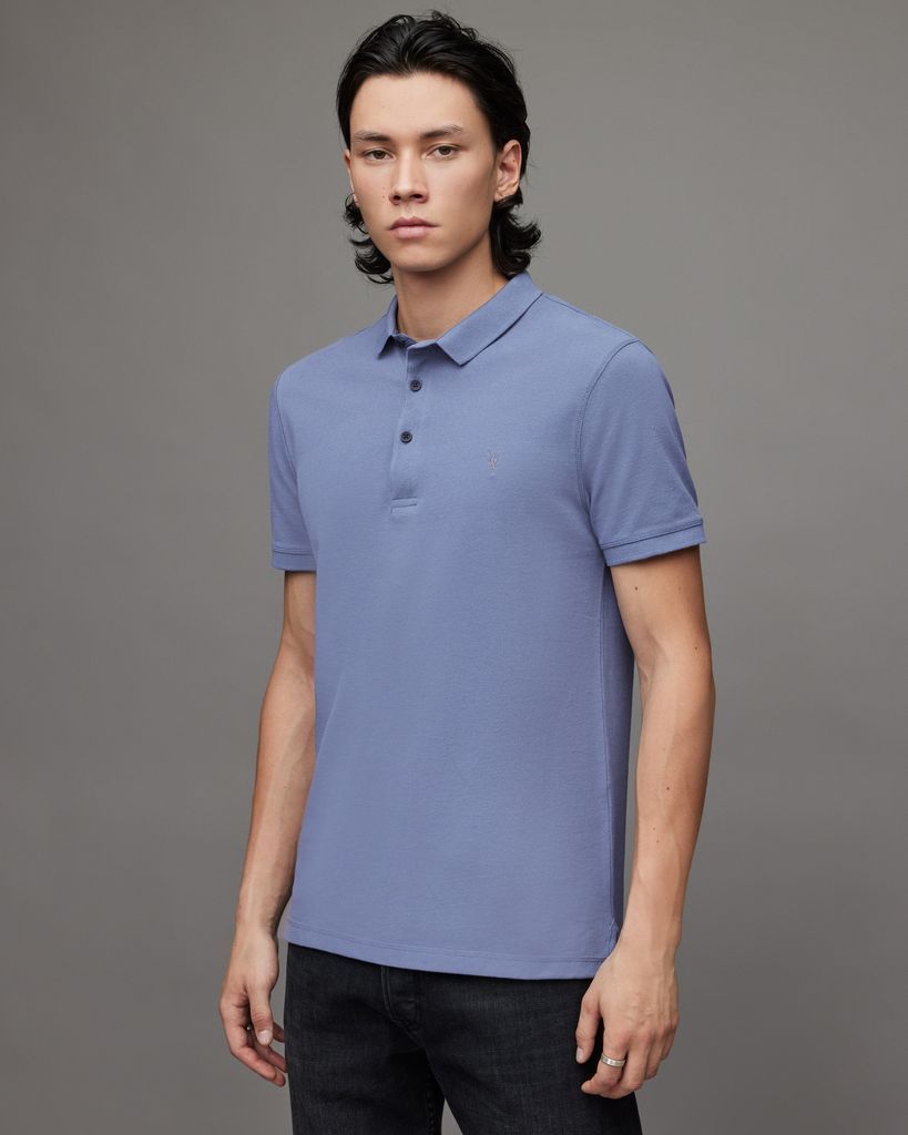 AllSaints Reform Short Sleeve Polo Shirt