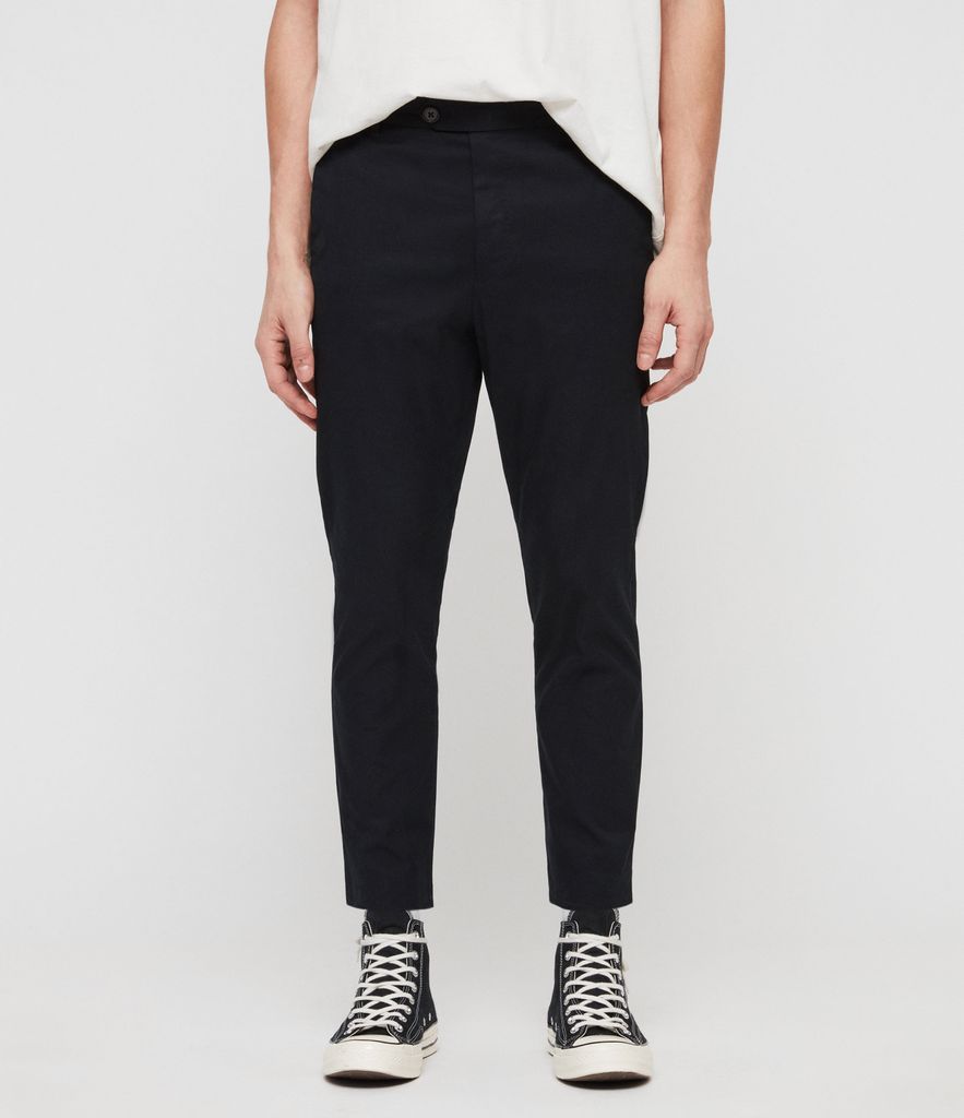 Kato Cropped Slim Trousers