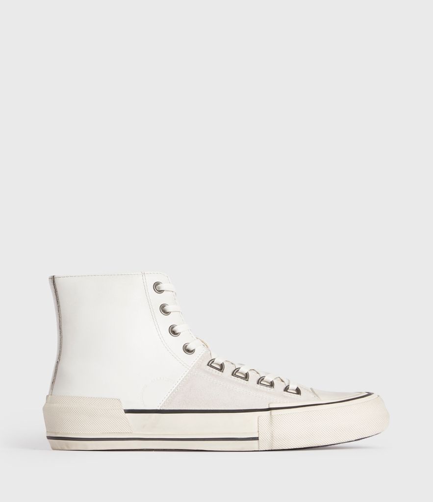 Waylon High Top Leather Trainers