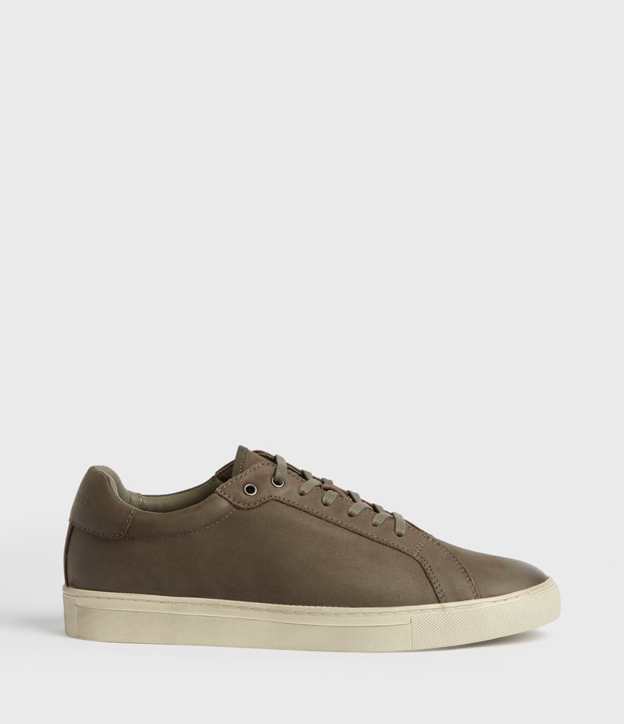 Stow Low Top Leather Trainers