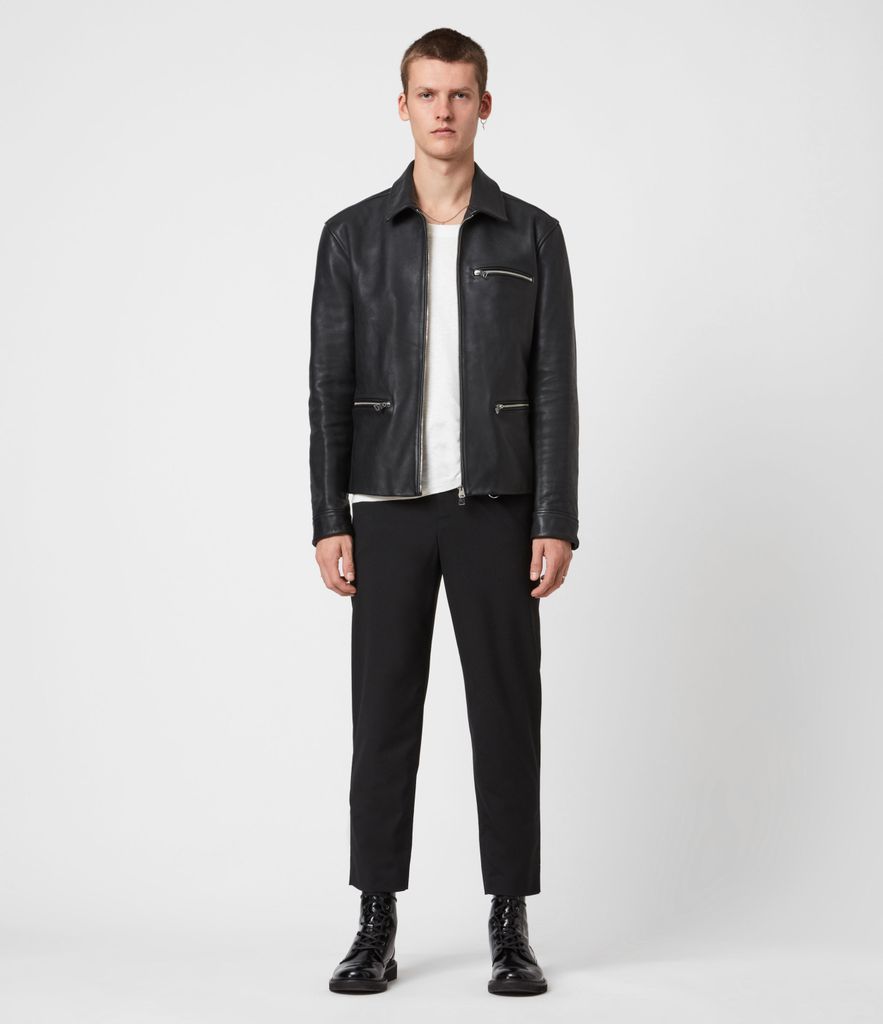 AllSaints Clay Leather Jacket