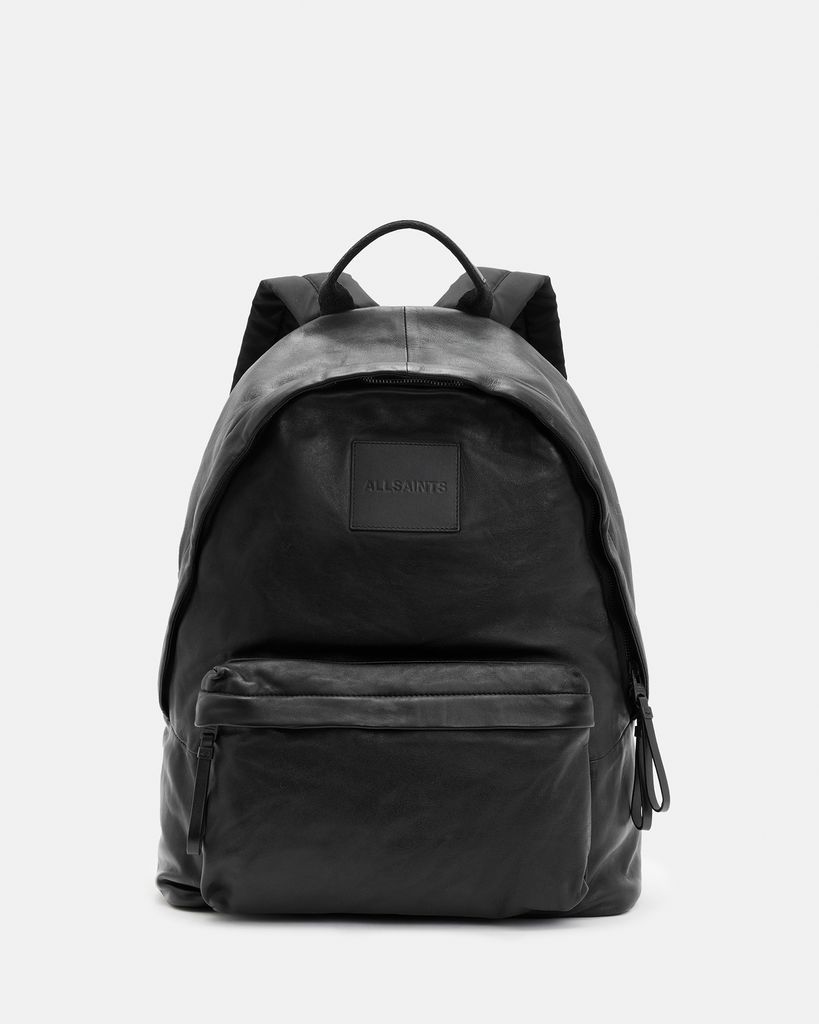 AllSaints Carabiner Leather Backpack