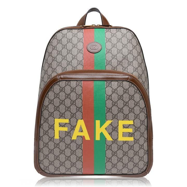 GUCCI Not Fake Backpack - Beige GG 8289