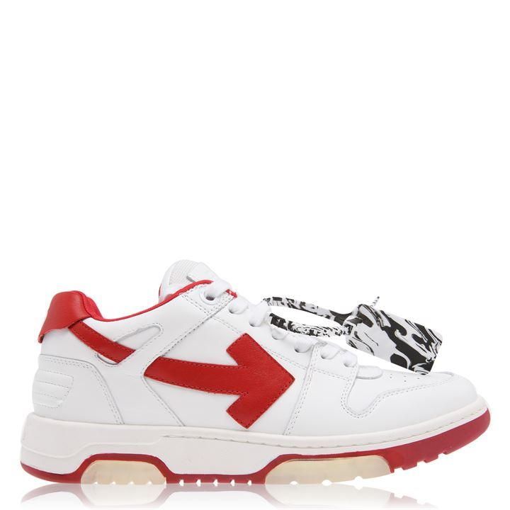 OFF WHITE Out Of Offce Sneaker - White/Red 0125