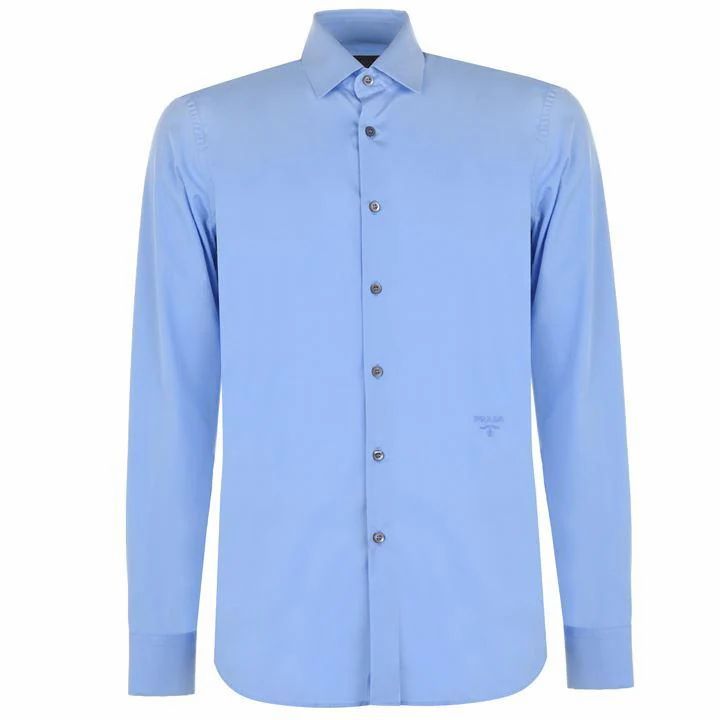 PRADA Poplin Shirt - Blue