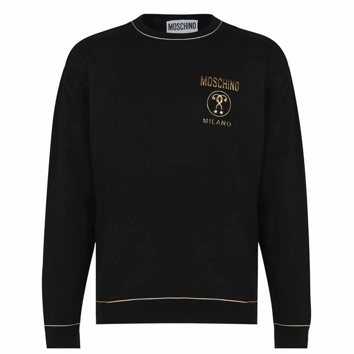 MOSCHINO Chain Sweatshirt - Black